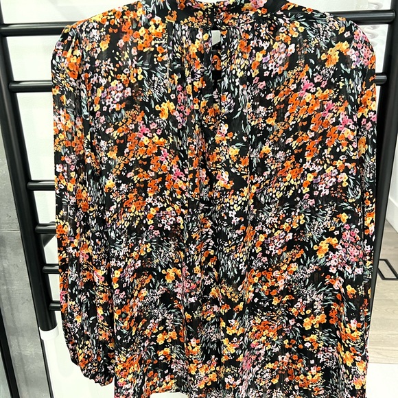 H&M Floral Satin Blouse - Picture 3 of 3